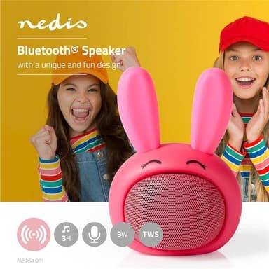 Animaticks Bluetooth-högtalare | 3 timmars speltid | Handsfreesam