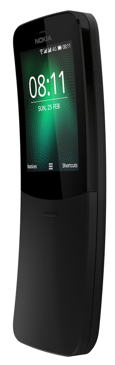 Nokia 8110 4G (svart)