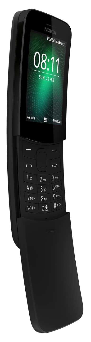 Nokia 8110 4G (svart)