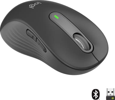 Logitech M650 L trådlös mus (grafit)