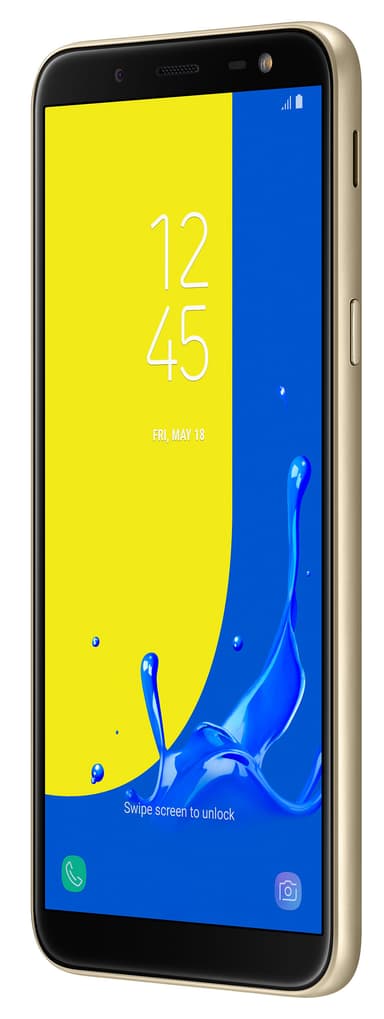 Samsung Galaxy J6 2018 smartphone (guld)