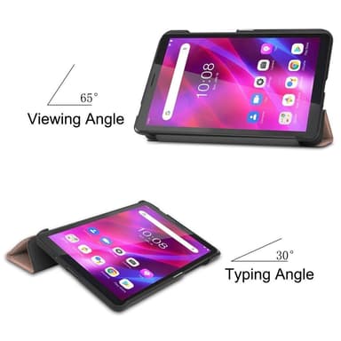 Tri-fold Fodral till Lenovo Tab M7 (3rd Gen) - Rose Gold