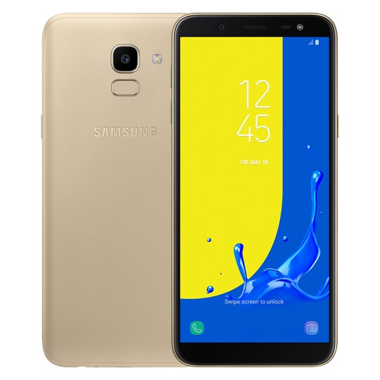 Samsung Galaxy J6 2018 smartphone (guld)