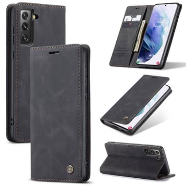 CaseMe Smart FlipCase Samsung Galaxy S22  - Svart
