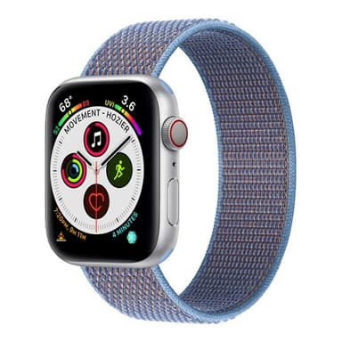 Nylon Armband Apple Watch 6 (44mm) - Cerulean