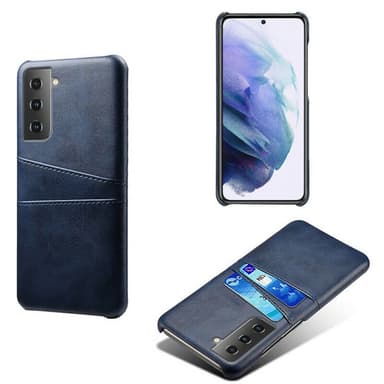 Retro skal med kortplatser Samsung Galaxy S22 Plus  - Blå