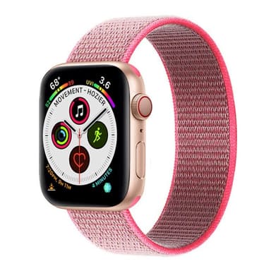 Nylon Armband Apple Watch 6 (44mm) - Hot pink