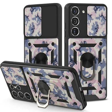 Camo skal 3i1 Samsung Galaxy S22 Plus  - Rosa