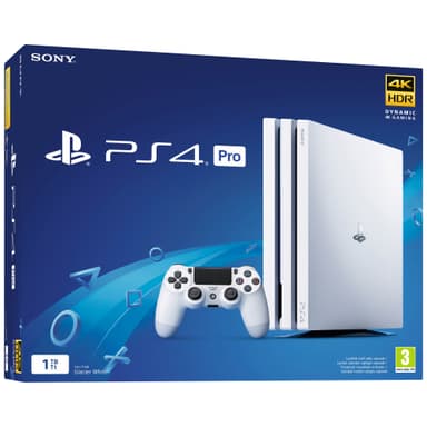 PlayStation 4 Pro 1 TB B-Chassis (vit)