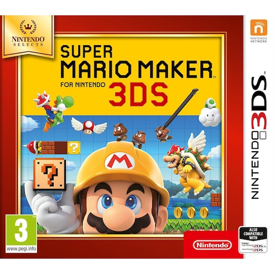 Super Mario Maker - Nintendo Selects 3DS