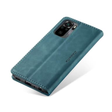 CASEME Plånboksfodral Xiaomi Redmi Note 10 4G / Note 10S - Blå