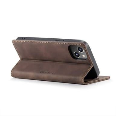 CASEME Plånboksfodral iPhone 13 Pro - Coffee
