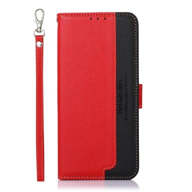 KHAZNEH Xiaomi Redmi 10 Plånboksfodral - Röd