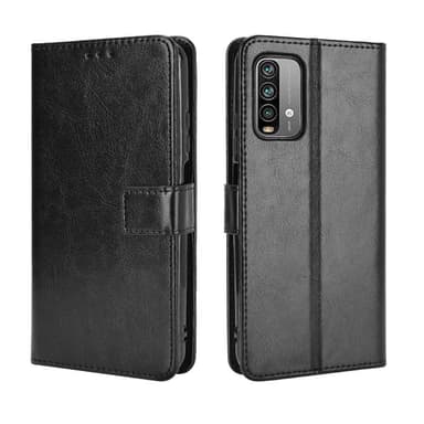 Xiaomi Redmi 9T Plånboksfodral Crazy Horse