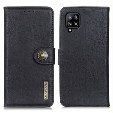 KHAZNEH Samsung Galaxy A22 4G Plånboksfodral - Svart