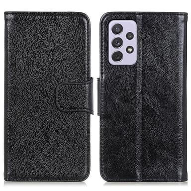 Samsung Galaxy A73 5G  Plånboksfodral Textured Split - Svart
