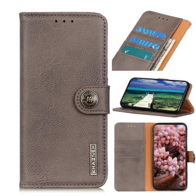 Xiaomi Redmi 10 KHAZNEH Plånboksfodral - Grå