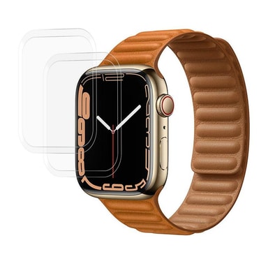 Apple Watch Series 7 45mm IMAK Heltäckande härdat glas 2-pack - Elgiganten