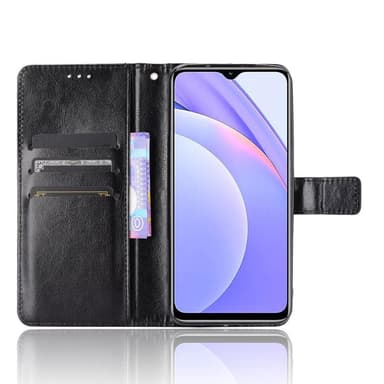 Xiaomi Redmi 9T Plånboksfodral Crazy Horse