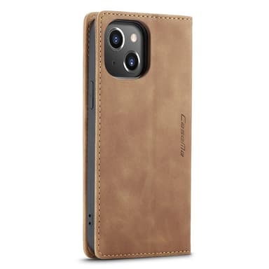 CASEME Plånboksfodral iPhone 13 Pro - Brun