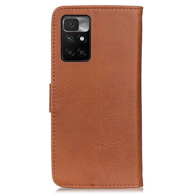 Xiaomi Redmi 10 KHAZNEH Plånboksfodral - Brun