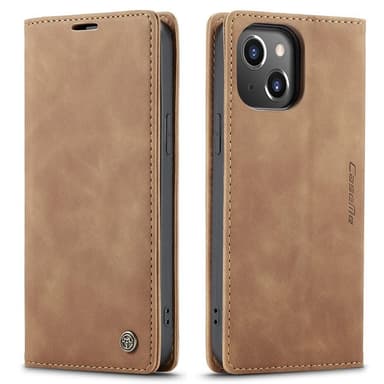 CASEME Plånboksfodral iPhone 13 Pro - Brun