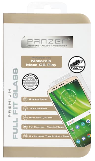 Panzer skärmskydd Motorola Moto G6 Play