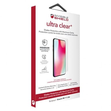 ZAGG InvisibleShield Xiaomi Mi 11 Lite Skärmskydd Ultra Clear+
