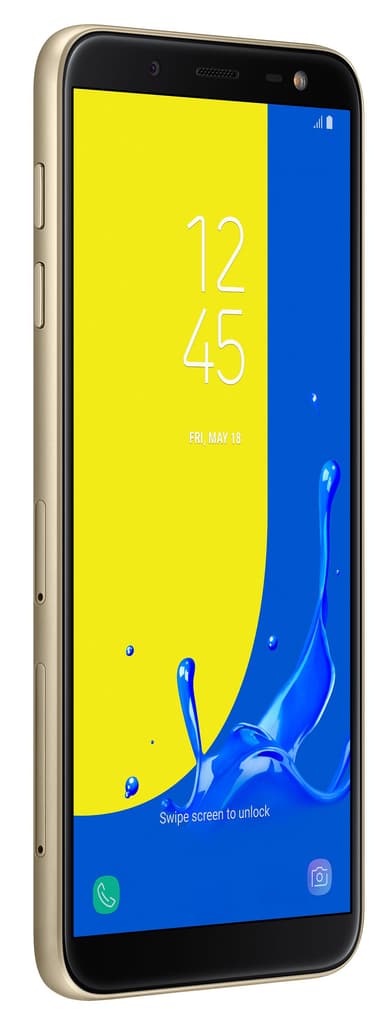 Samsung Galaxy J6 2018 smartphone (guld)