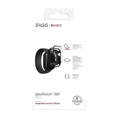 ZAGG InvisibleShield Apple Watch Series 7 45mm Skärmskydd Glass Fusion