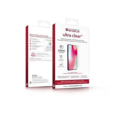 ZAGG InvisibleShield Samsung Galaxy A12 Skärmskydd Ultra Clear+