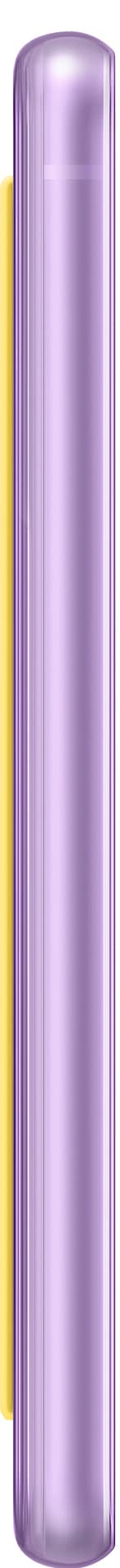 Samsung Galaxy S21 FE clear strap fodral (lavender)