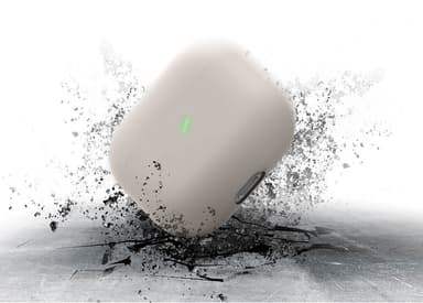 Elago AirPods 3 Liquid Hybrid fodral (vitt)