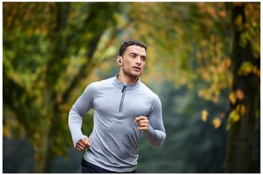 Jabra Elite 4 Active hörlurar (Navy)