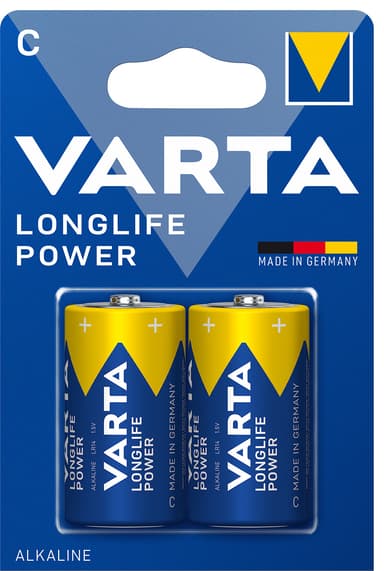 Varta Longlife Power C batteri (2 st)