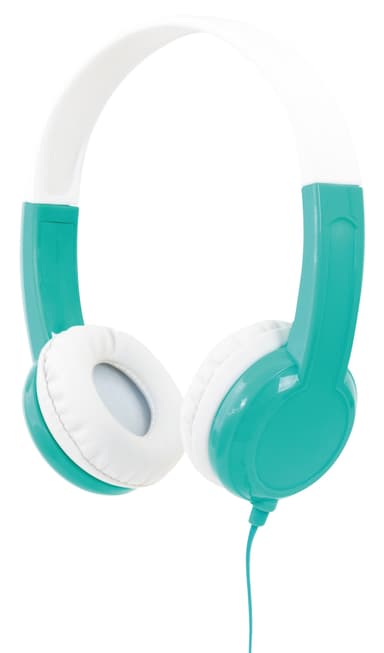 BuddyPhones Standard on-ear hörlurar (grön)