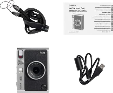 Fujifilm Instax Mini Evo kamera (svart)