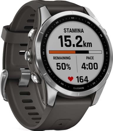 Garmin Fenix 7S smartwatch, 42mm (grafit)