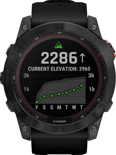 Garmin Fenix 7X Solar smartwatch, 51mm (svart)