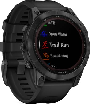 Garmin Fenix 7 Solar smartwatch, 47mm (svart)