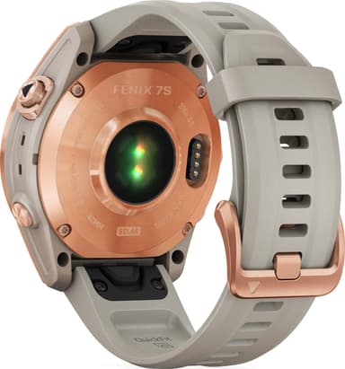 Garmin Fenix 7S Solar smartwatch, 42mm (sand)