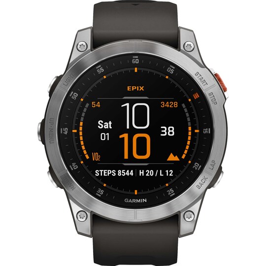 Garmin EPIX (Gen 2) smartwatch, 47mm (grå)