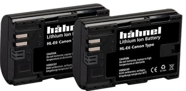 Hähnel Canon HL-E6 digitalkamera batteri twin-pack