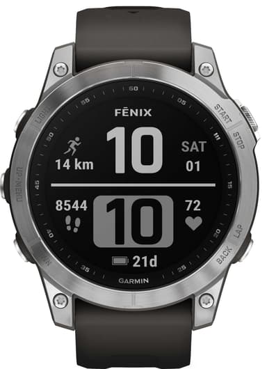 Garmin Fenix 7 smartwatch, 47mm (grafit)