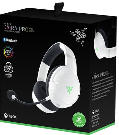 Razer Kaira PRO gamingheadset (vitt)