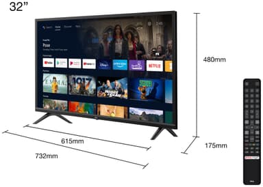 TCL 32" S5200 HD Ready LED Smart TV (2021)