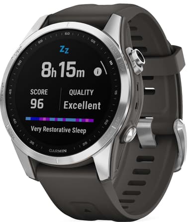 Garmin Fenix 7S smartwatch, 42mm (grafit)