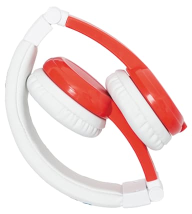 BuddyPhones Explore on-ear hörlurar (röd)