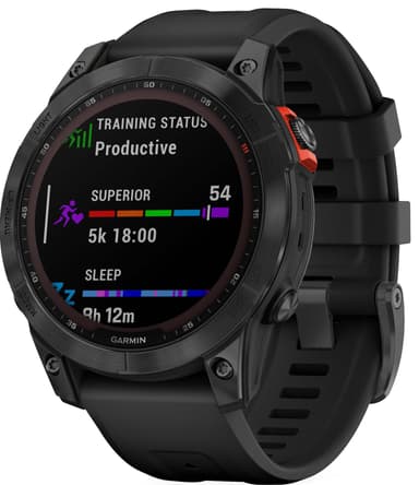 Garmin Fenix 7 Solar smartwatch, 47mm (svart)