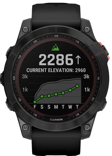 Garmin Fenix 7 Solar smartwatch, 47mm (svart)